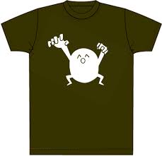 顔文字 ┏(^q^┓)┓ホモォ… ホモォTシャツ - ごる男ストア - BOOTH