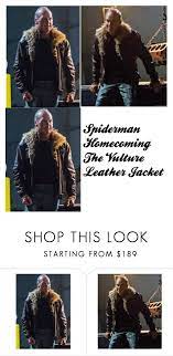 Spiderman Homecoming The Vulture Leather Jacket By Angel Jackets Liked On Polyvor Leather Jacket Shopping Spiderman Homecoming Spiderman Homecoming Vulture
