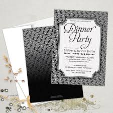 Along with the black and white theme, i wanted it to feel warm and romantic. Black White Patterns 5x7 Dinner Party Series On Behance