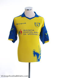 Maglia shirt calcio chievo verona esposito football italy away soccer old it112. 2009 10 Chievo Verona Home Shirt L For Sale