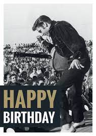 Danksagung geburtstag dank texte zum geburtstag. Postkarte A6 Lustig Elvis Presley Happy Birthday Live Ceres Webshop
