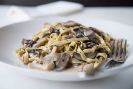 паста с курицей и грибами в сливочном соусе фото рецепт Pasta S Gribami V Slivochnom Souse Recepty Novus Recept Makaronnye Blyuda Eda Slivochnye Sousy