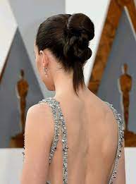 Rey Daisy Ridley Hair Bun Awards Model Hair Red Carpet Hair Wedding Hair Up