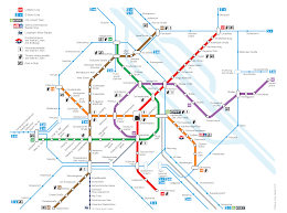 Browse servers bedrock servers collections time machine. Map Of Vienna Subway Metro U Bahn Underground Tube Stations Lines