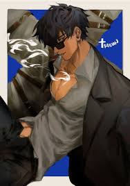 coat, smoking, from side, nicholas d. wolfwood, collared shirt - Anime R34