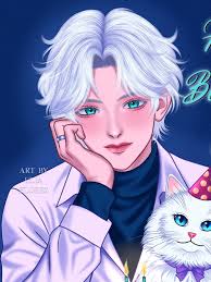 D O M I A N D C A I N ☕🎉 Hace un año publiqué por primera vez a Cain junto  a Domi para un colaboración con @prudencied55 🥺💖 Esta demás