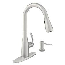 As the #1 faucet brand in north america, moen offers a diverse selection of thoughtfully designed kitchen and bath faucets, showerheads. Moen 87047 Sullivan One Handle Pullout Kitchen Faucet