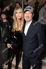 Heidi Klum Roland Emmerich Directorwriterproducer Editorial Stock ...