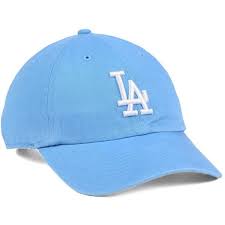 Los Angeles Dodgers 47 Mlb Women S Powder Blue White 47 Clean Up Cap Liked On Polyvore Featuring Acce White Baseball Cap La Dodgers Baseball La Dodgers Cap