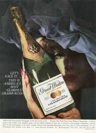 Great Western New York Champagne Bottle 1958 Vintage Ads Vintage Champagne Ads