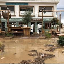Flinke regen, hagel en wateroverlast. Klaas Woont In Het Spaanse Javea En Vertelt Over Ravage Door Storm Gloria Linda Nl