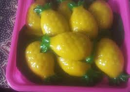 Rebus santan dan garam serta daun pandan hingga mendidih. Resep Kue Tok Karakter Nanas Istimewa Resep Enyak
