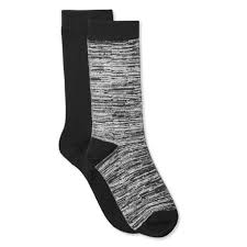 George Women S Crew Socks Black 4 10 Crew Socks Women Crew Socks Socks