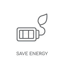 Here are six ways you can keep your energy bills down: Save Energy Linear Icon Modern Outline Save Energy Logo Concept Stock Vector Illustration Of Electricity Finance 133518363