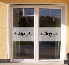 Milchglasfolie Fenster Sichtschutz Vogelzweig In 2020 Dekoratives Glas Innenglasturen Sichtschutz Fenster