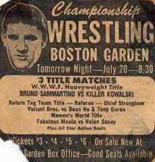Bruno Sammartino Photo Old School Bruno Sammartino Wrestling Flyer Wrestlinginc Com Wrestling Wrestling News Bruno Sammartino