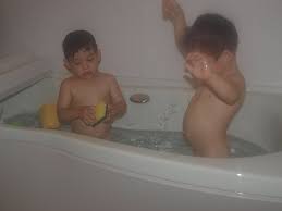 He drank up all the water! Sink Or Float Exercise In The Bath Sakura Lulu Flickr