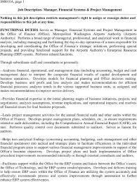 Their duties include meeting with clients to establish their needs and obtain financial statements, using financial statements and legislation to develop financial plans to. Job Description Manager Financial Systems Project Management Pdf Free Download