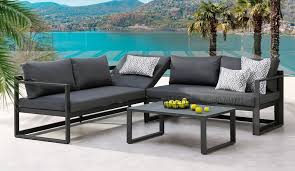 Mit dem ziel, einheitliche gartenmöbel zu haben, bietet. Gartenlounge Rhodos 3 Teilig Anthrazit
