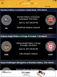 Live Ipl T20 Cricket Details To Follow Our Official Cricket Fast Live Line Web Page Or Download Free Mobile Apps Today Tri Series Cricket Match Line Web