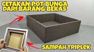 1.3 rak bunga kayu palet. How To Make Flower Pot From Scrap Youtube