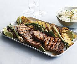 Heat oil in skillet and brown garlic and ginger then add meat. A Hawaiian Cookout Menu Finecooking