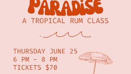 Passport to Paradise: A Tropical Rum Class