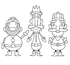 Three wise men coloring page. Three Wise Men Coloring Page Coloringcrew Com