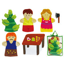 Jack and the beanstalk / cast Jack And The Beanstalk Hand Puppets Communication Language Literacy From Early Years Resources Uk