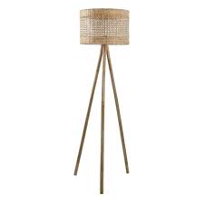Bienvenue sur la page officielle de maisons du monde | welcome to the. Lampadaire En Manguier Et Abat Jour Cannage En Rotin H155 Zhak Maisons Du Monde