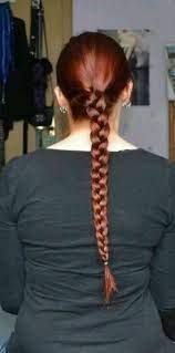 Simple English Braid Braided Hairstyles Invisible Braids Big Braids