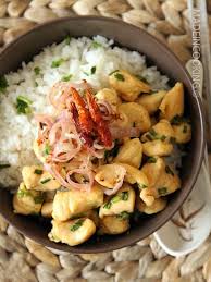 Poulet Au Miel Riz Coco Et Sauce Epicee A L Echalote Made In Cooking Cuisine Asiatique Recette De Plat Plat Sans Viande