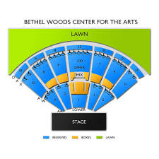 Bethel Woods Center For The Arts 2019 Seating Chart