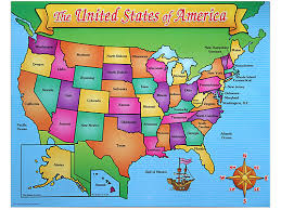 Decorate your office or classroom with this collection of maps of the united states. Friendly Write Wipe U S A Map Poster At Lakeshore Learning