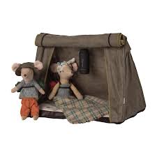 Hiking Bundle Play Baby Plush Maisonette Tent Maileg Maileg Mouse