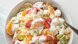 Christmas layered jelly pots to make your christmas desserts just a little prettier! Pudding Fruit Salad Recipe Bettycrocker Com