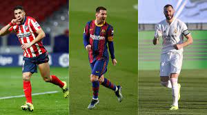 J.oblak, j.gimenez, r.lodi, k.trippier, felipe. La Liga Title Race Atletico Madrid Barcelona Real Fight To End Sports Illustrated