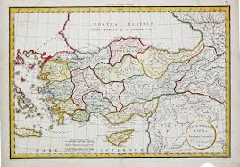 It is a republic in eurasia, located in western asia and southeast europe. Old Turkey Map Map Of Turkey Old Western Asia Asia