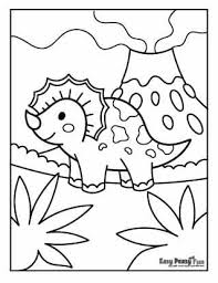 Use these images to quickly print coloring pages. Dinosaur Coloring Pages 30 Printable Sheets Easy Peasy And Fun