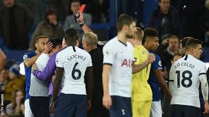 Heung min son s red card. Tottenham Forward Son Heung Min Red Card For Tackle On Andre Gomes Overturned Bbc Sport