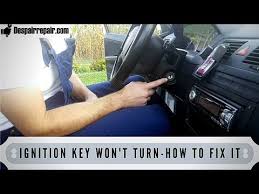 It always works the second time. Key Won T Turn In Ignition How To Fix It Youtube