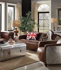 Annessia Leather Loveseat Acme Furniture Furniture Love Seat