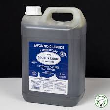 Savon Noir Liquide Multi Usages Huile D Olive Marius Fabre 5l
