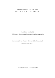 Si discuterà del futuro dell'istituto di credito, cui la banca d'italia ha imposto … Https Www Bancaditalia It Pubblicazioni Interventi Direttorio Int Dir 2007 Finocchiaro Bcc 9 11 07 Pdf