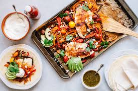 In celebration of national fruit & vegetable month, we've rounded up eight seafood and veggie recipes. Mexican Sheet Pan Tilapia And Vegetables The Healthy Fish