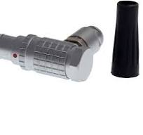HangTon FHG.0B 4 Pin Right Angle Connector, Circular Push-Pull Metal Male  Cable Plug