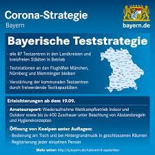 Das von der staatsregierung verhängte beherbergungsverbot für reisende aus. Bayern De Heute Im Kabinett Aktuelle Corona Situation In Bayern Freistaat Stockt Corona Rettungsschirm Fur Opnv Auf â„¹ Mehr Http Q Bayern De Kabinett 8 September Facebook