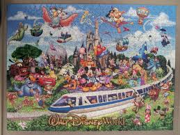 Disney pixar 3d 500 piece jigsaw puzzle. Walt Disney World Jigsaw Puzzle Journey