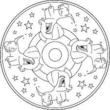 Mandalas für erwachsene zum ausdrucken tiere. Tier Mandalas Ausmalbilder Mit Tieren Zum Ausmalen Fur Kinder