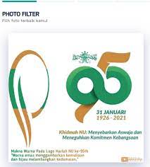 Belajar aplikasi coreldraw bagi pemula. Twibbon Harlah Nu Ke 95 2021 Begini Cara Buatnya Metodepraktis